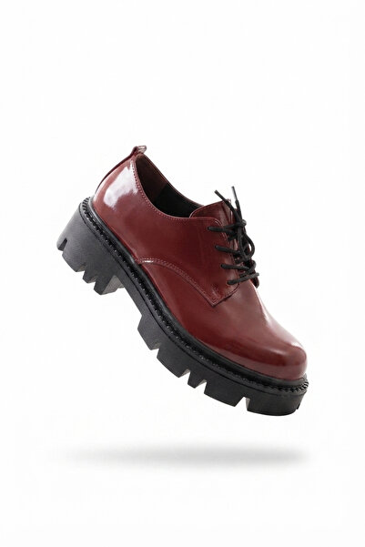 Zerenyus ZRİN-754 Loafer ortopedic cu șireturi, din piele lacuită premium, de...