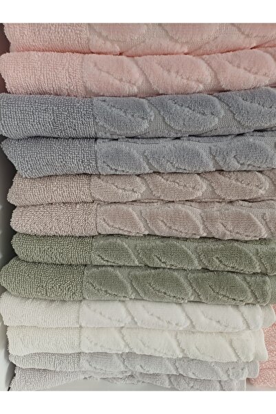 SÜMER Hazal Jacquard Hand Towel - 3-Piece Set - Assorted
