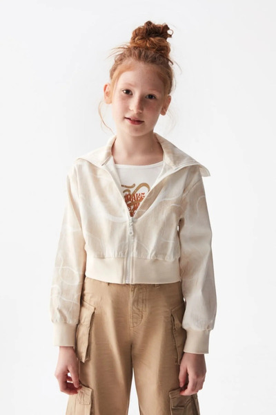 HAUSEkids 8-14 Yaş Madrid Chueca Kız Çocuk Ceket -Latte-