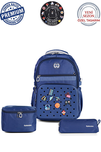 great bags مجموعة فاخرة للغاية من 3 قطع: حقيبة ظهر مدرسية للأطفال مع حامل أقل...