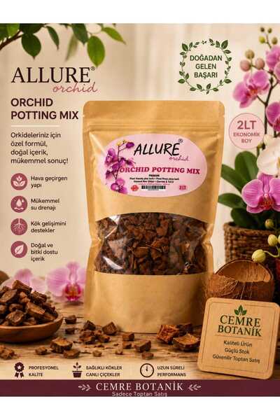 ALLURE ORCHİD Premium Orkide Toprağı ( 2 Lt )