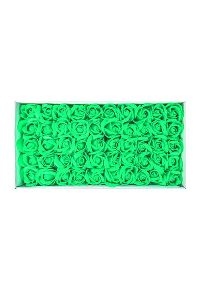 OEM Trandafiri decorativi, din sapun, 50 buc/set - LIME