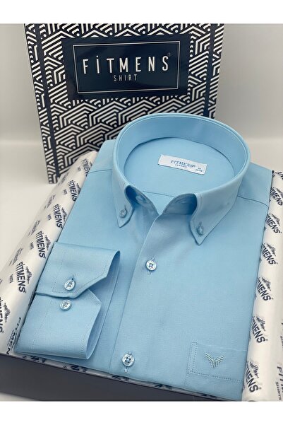 Fitmens Classic Long Sleeve Cotton Collared Buttoned Gift Boxed Easy-Iron Men...