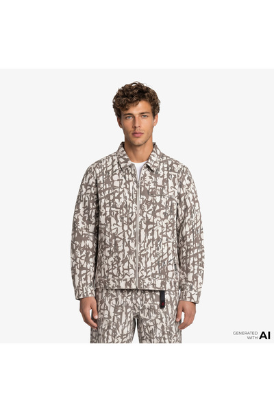Gramicci Taos Canvas Men's Gray Jacket