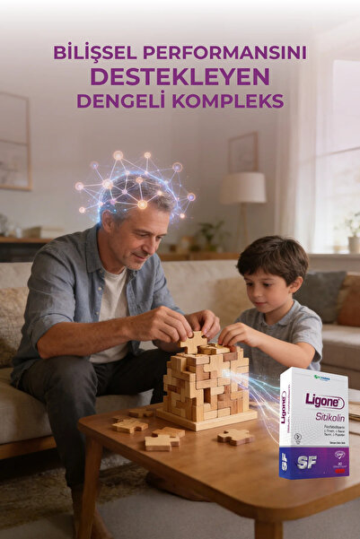 Ligone Sitikolin Fosfatidilserin 30 Bitkisel Kapsül