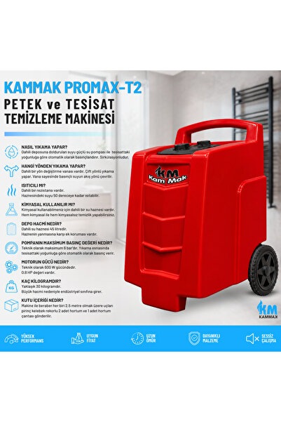 Petek Temizleme Makinası Promax T2 Çift Yönlü Isıtıcılı