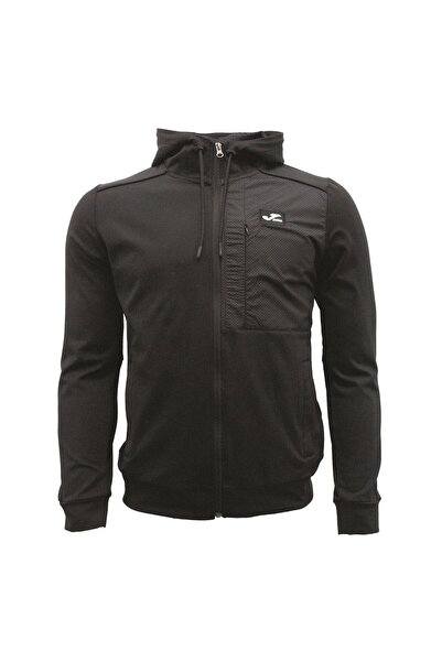 Joma / SWEAT HOODED FULL ZIP POLY.CRUSH M BĂRBAȚI NEGRU