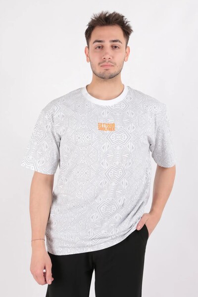 Cazador 4176 Ανδρικό T-shirt με λαιμόκοψη