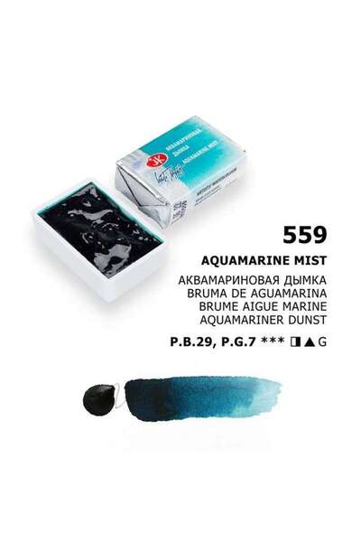 Genel Markalar White Nights Extra-Fine Tam Tablet Sulu Boya 2.5 ml Aquamarine...