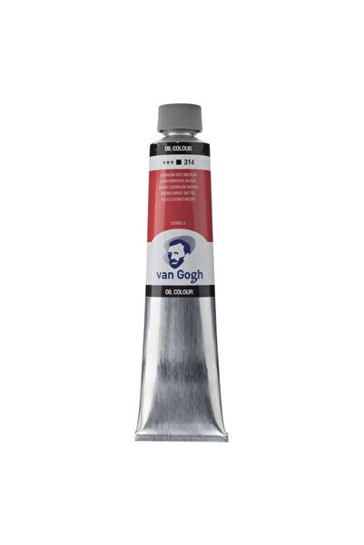 Van Gogh Talens Yağlı Boya 200 ml Cadmium Red Medium 314