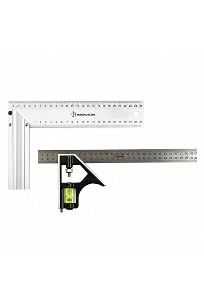 Magnusson Mag 2 Prç Kombine Gönye Seti 250mm-300mm