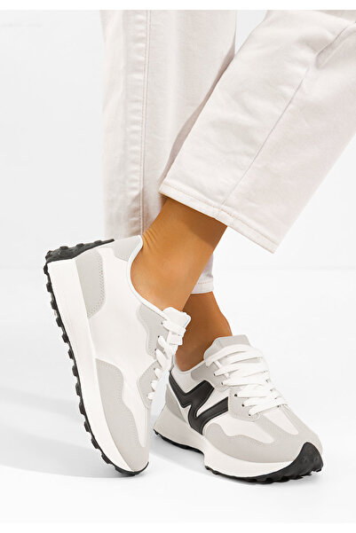 B T Shoes Дамски сникърси Aminay сив