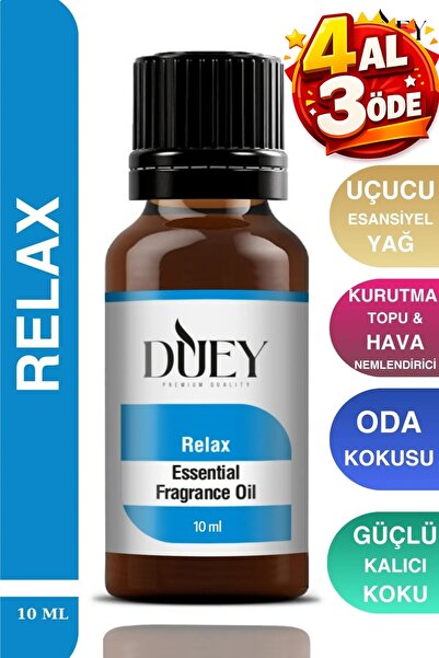 DUEY Relax Uçucu Yağ Buhurdanlık Yağı Difüzör Esansı Oda Kokusu Esansı Hava N...