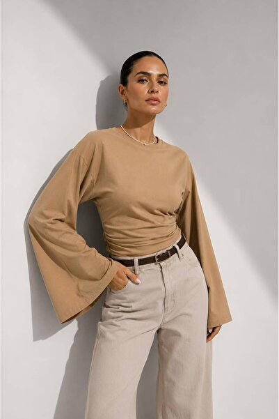 Hira Clothing بلوزة/تي شيرت/توب صيفي من القطن والفسكوز مناسب للحجاب، مصنوع من...