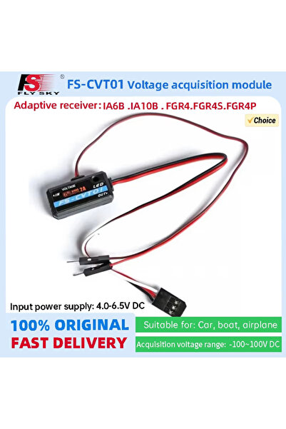 Choice وحدة تجميع الجهد FS-CVT01 من FLYSKY لجهاز استقبال الراديو IA6B IA10 من...