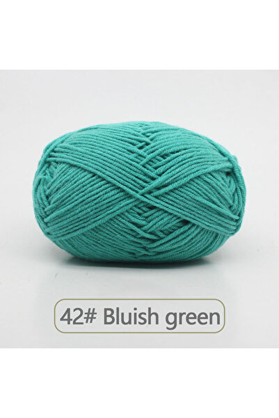 Choice YMX-42 50 جرام خيط صوف ناعم من القطن الحليبي خيط كروشيه مضاد للوبر للح...