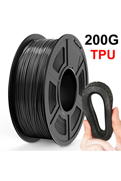 Choice1 TPU Black 200g Flexible Filament TPU Black 3D Printer Filament 250g 5...