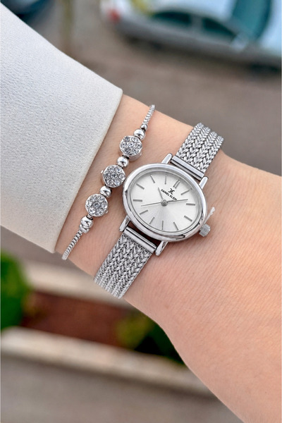 Daniel Klein Metallic Color 24 mm Women's Wristwatch with 2 Years Warranty