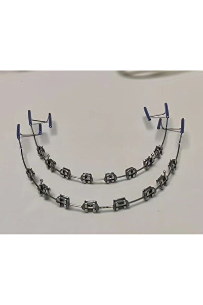 choice2 grey Fashion Braces 1 Pair Colorful Temporary Tooth Decoration with M...