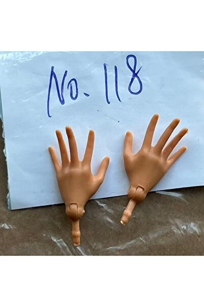 Choice14 NO.118 Monster 1/6 Doll Replacement Hands Elbows Purple Beige Blue G...