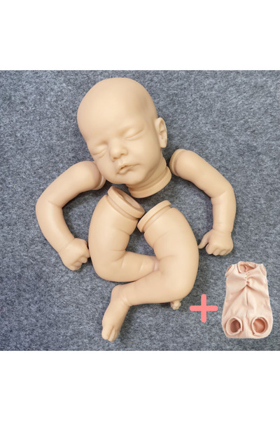 Choice Unpainted Kit 18 Inches Vinyl Reborn Doll Kit Unpainted Hand Made Baby...