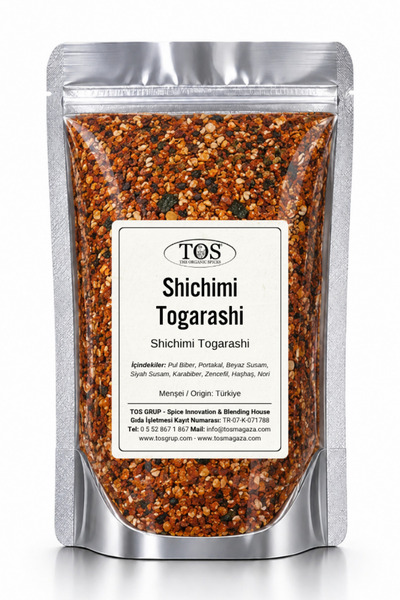 TOS The Organic Spices Shichimi Togarashi 100 gr Shichimi Togarashi - Premium...