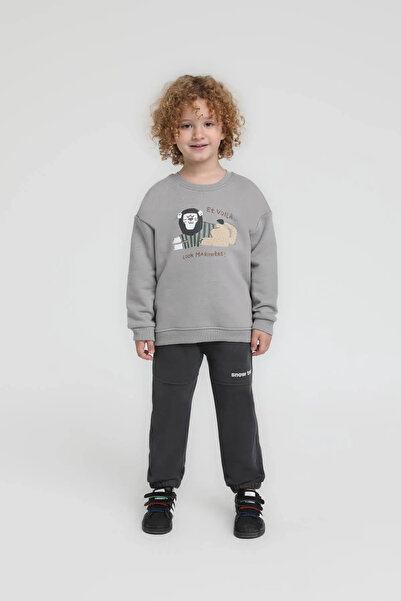 HAUSEkids 1-5 Years Old Voila Mariniere Boy's Suit-Space Gray