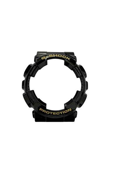 Casio G-Shock GA-100 Parlak Siyah Orijinal Shock Lastiği Kasa Silikonu