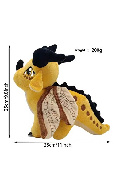 SHXI YELLOW Wings of Fire Plush Toys Dragon Soft Stuffed Animal Doll Cute Com...