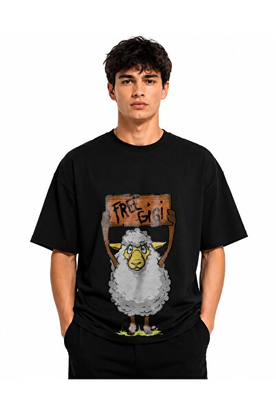 Inscriptie Tricou Unisex Bumbac Premium Casual " Free Gigi "