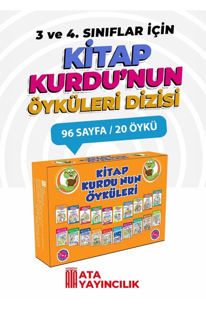 Ata Yayıncılık Kitap Kurdu'nun Öyküleri (3 ve 4. Sınıflar)