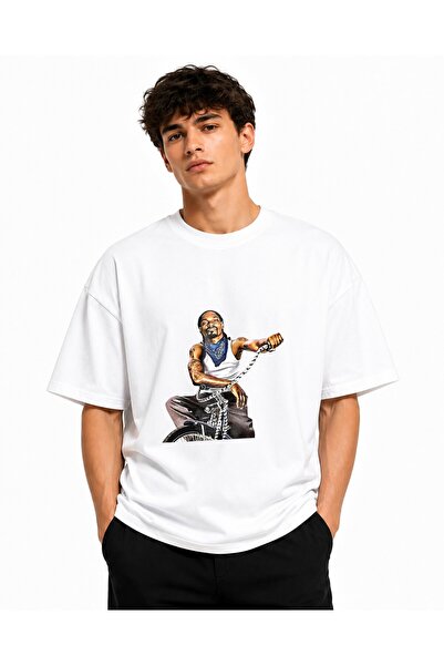 Inscriptie Tricou Unisex Bumbac Premium Casual " Snoop Doog "
