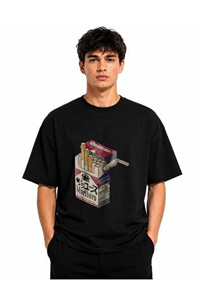 Inscriptie Tricou Unisex Bumbac Premium Casual " Marlboro color "