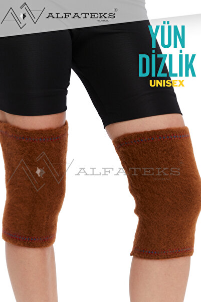 ALFATEKS ÖRME DİZLİK-YÜN DİZLİK- BACAKLARI SICAK TUTAR- ISITICI DİZLİK ÇİFT G...