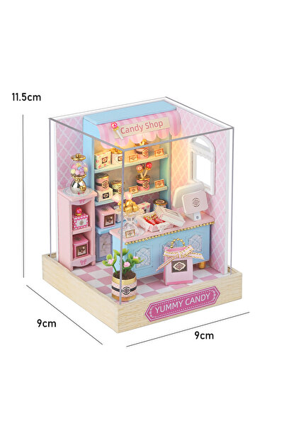 Choice QT-045 with cover Casa Diy Wooden Miniature Doll House Small House Kit...