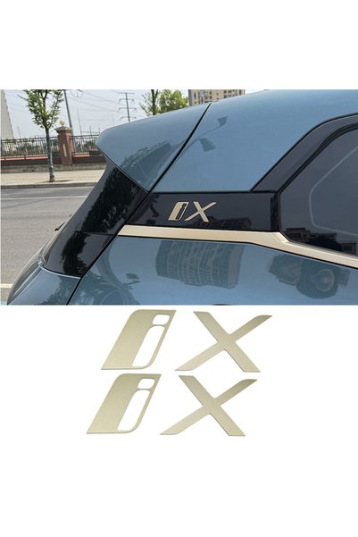 Choice Gold For BMW IX 2022 2023 2024 2025 2026 I20 Car Aluminum Alloy Side L...