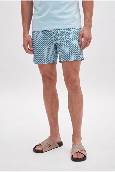 Damat Yellow Shorts Swimsuit