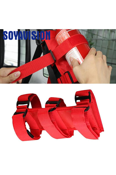 Choice 1PCS red Universal Oxford Car Roll Bar Holder Large & Small Size for J...