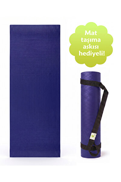 Yogatime Pro Mat (Profesyonel Yoga Matı) – 4mm Lacivert - Stüdyo Kalitesinde ...