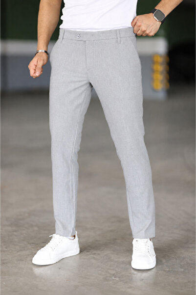 DOPPİO'N DENİM Men's Slim Fit Flexible Lycra Fabric Trousers