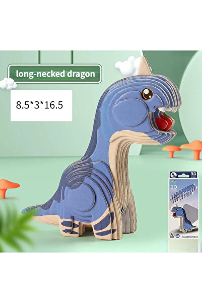 Choice13 long-necked dragon 3D Jigsaw Puzzles for Kids Jurassic World Dinosau...