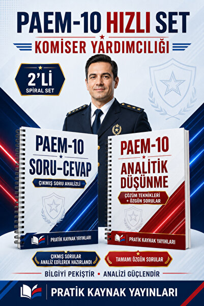 Pratik Kaynak Yayınları Pratik Kaynak PAEM-10 Hızlı Set Analitik Düşünme Görs...