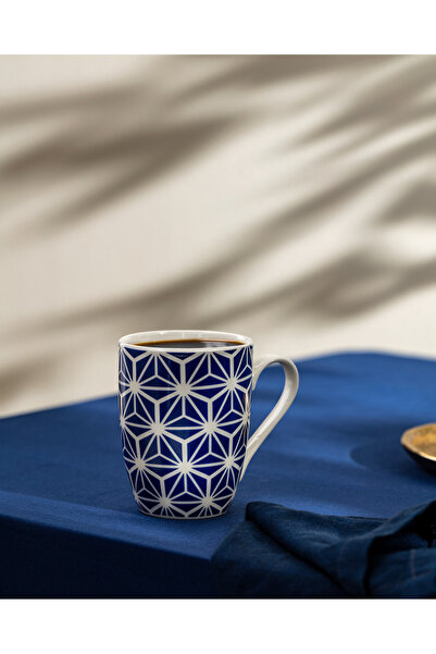 Madame Coco Sandy Mug - Blue/White - 360 ml