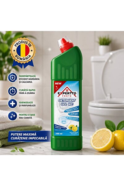 Expertto Detergent Gel WC Forte, 750ml