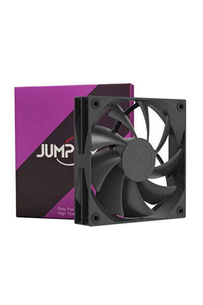 Choice1 بدون إضاءة LED كما هو موضح، مروحة سوداء واحدة من نوع JUMPEAK JP120 مق...