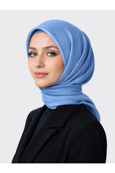 MİNELEŞARP34 Mineleşarp Kristal Serisi Parlak Dokulu Şık eşarp(Bej, Kahvereng...