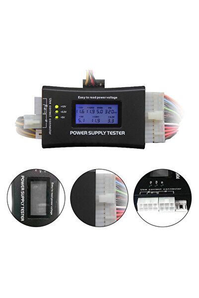 Choice Digital LCD Display PC Computer 20/24 Pin LCD Power Supply Tester Chec...