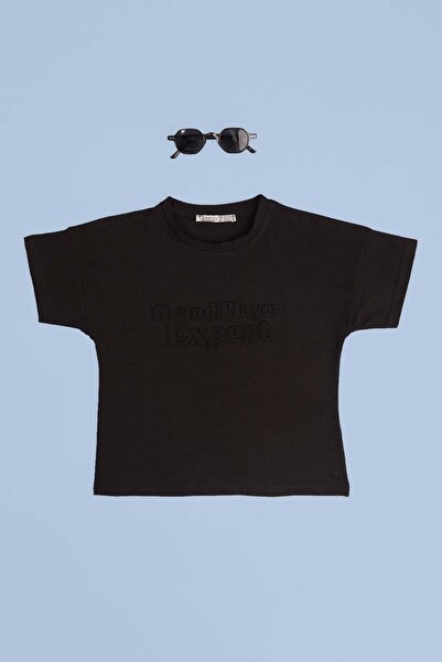Fulla Moda Grand Player Expert Embossed Boy's T-Shirt