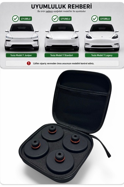 Genel Markalar Tesla Model Y Juniper Standart ve Legacy Uyumlu Güçlendirilmiş...