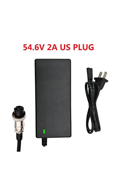 Choice1 شاحن بطارية ليثيوم 48 فولت 54.6 فولت 2 أمبير أمريكي لـ Smartgyro Spee...